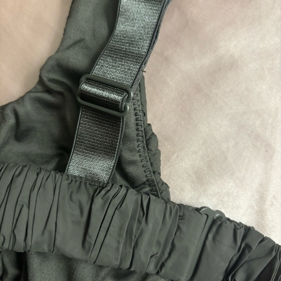 skims limited edition quilted triangle bralette in color gunmetal size xxs ! - Picture 4 of 6